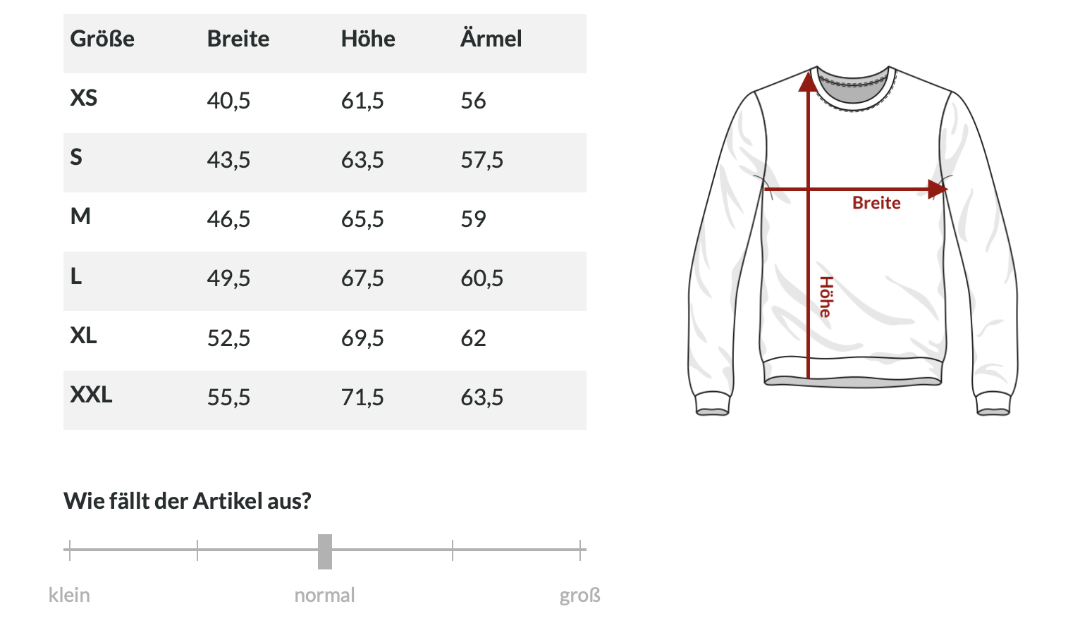 Basic ladies organic long sleeve shirt